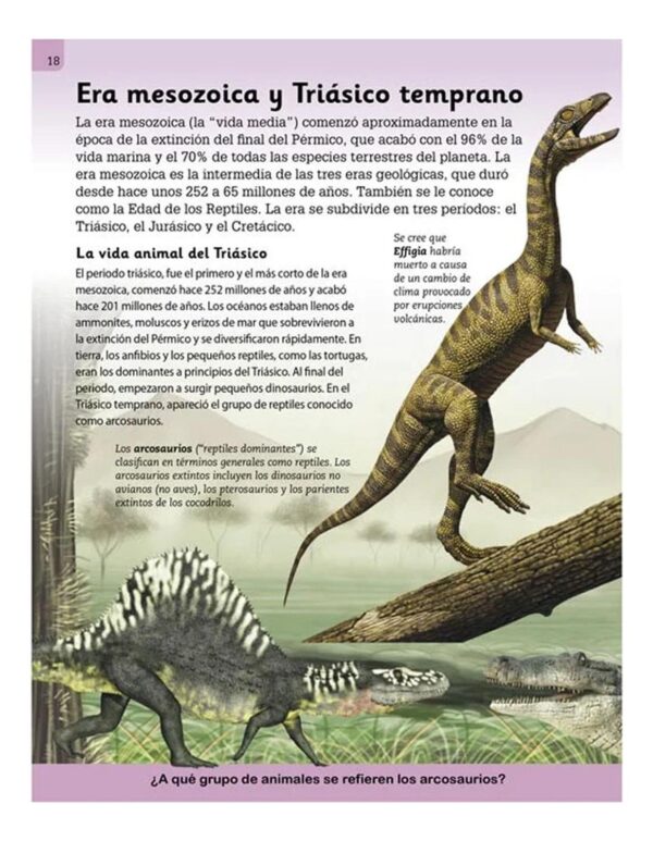 Enciclopedia Para Niños De Dinosaurios