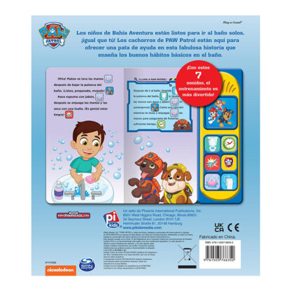 Paw Patrol: Es Hora De Ir Al Baño – Libro Con Sonidos