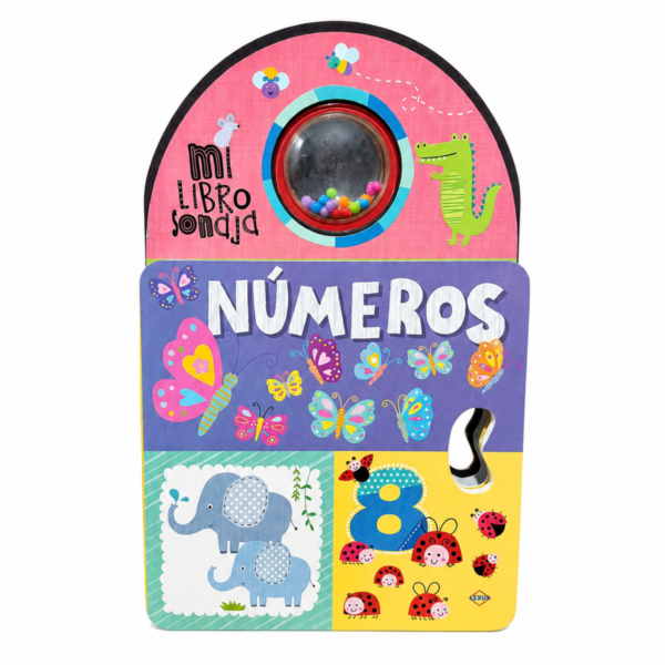 Libro Con Sonaja Números Libro Con Sonaja Números