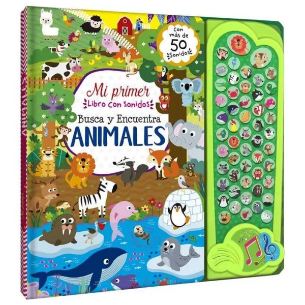 Mi Primer Libro De Animales Con Más De 50 Sonidos