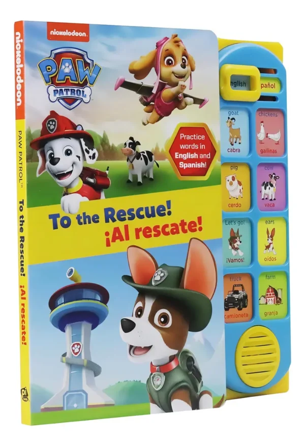 Paw Patrol: Al Rescate, Libro Con Sonidos Español Inglés Paw Patrol: Al Rescate, Libro Con Sonidos Español Inglés